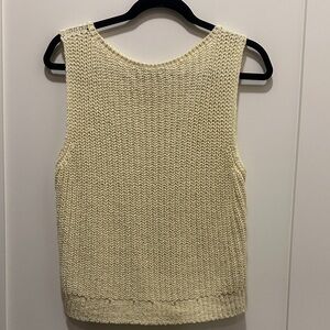 Abercrombie & Fitch Knit Sweater Tank Top